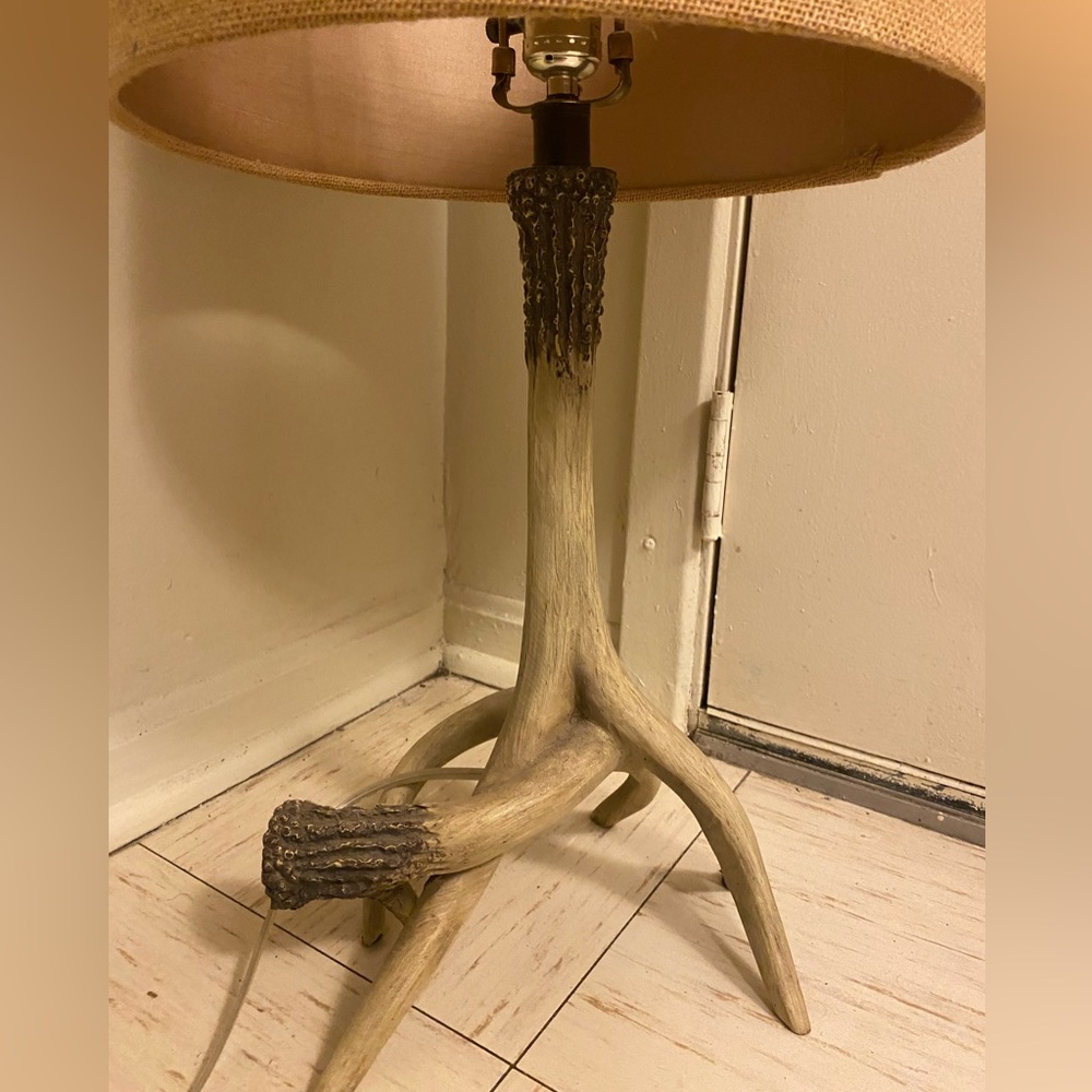 Set of Antler Lamps